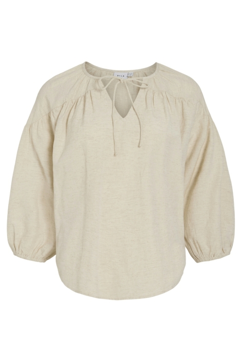 Vila viprisilla v-neck 3/4 top